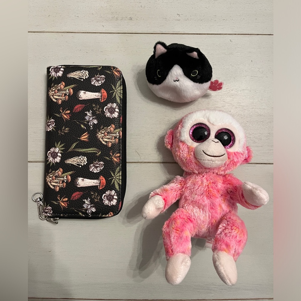 Beanie Baby, plushy, wallet